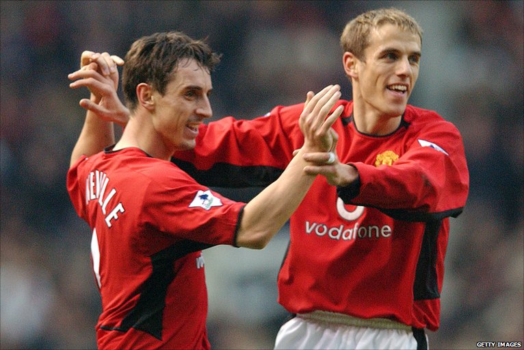 New Manchester United ‘Neville Neville’ chant