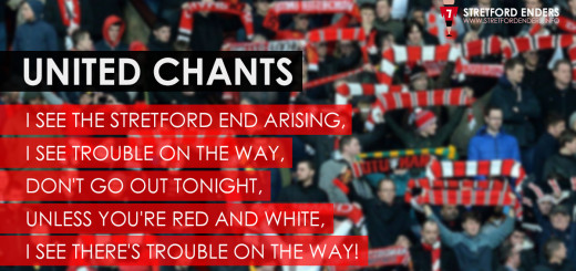 Stretford end chant