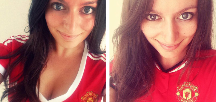 Manchester United girl fan