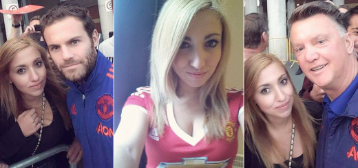 Manchester United girl Natalie